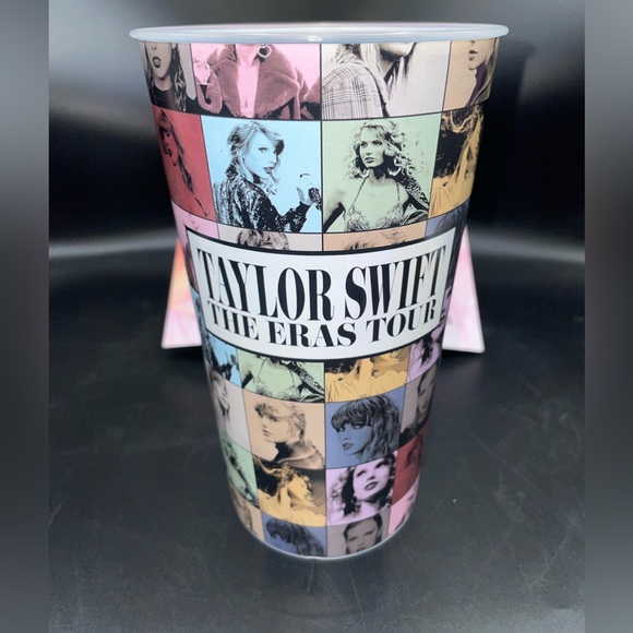 Taylor Swift Eras Tour Pink popcorn Tin 6 PC Bundle - Picture 7 of 13